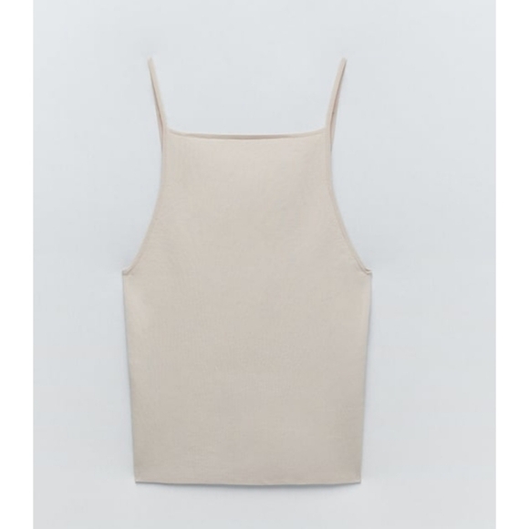 Zara strappy knit top - Picture 5 of 9